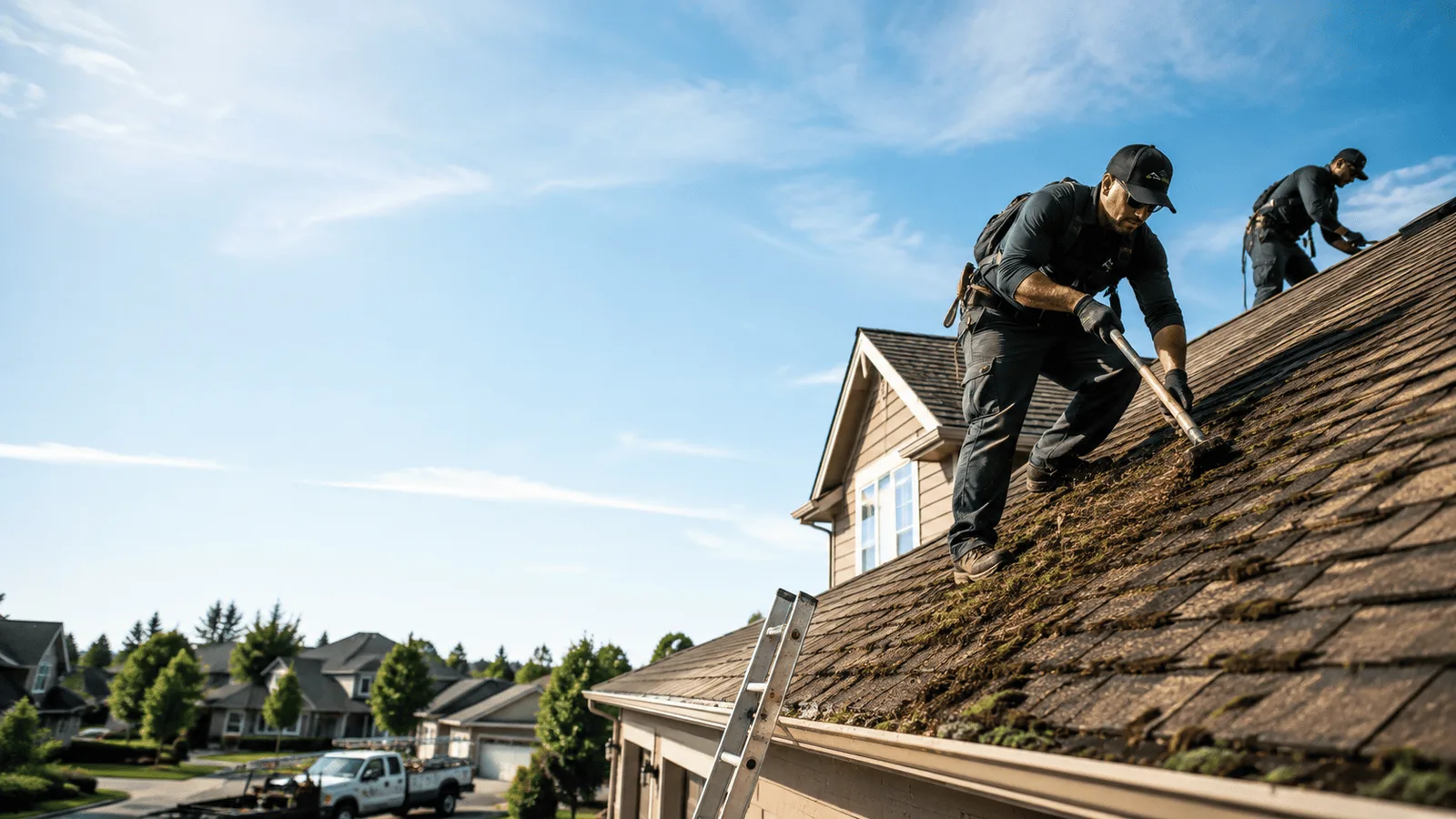 Roof Moss Removal in Rumford, RI near me